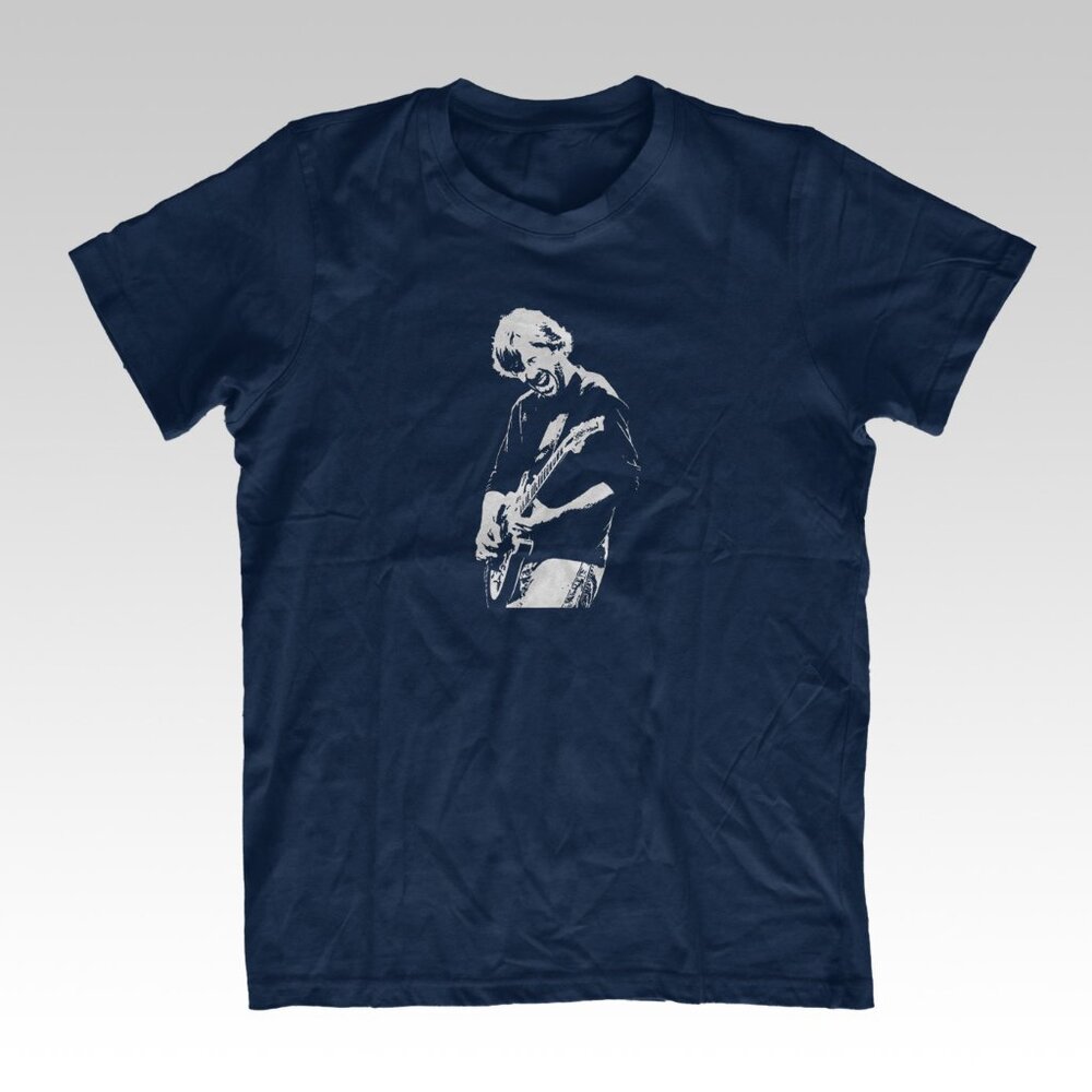 KFD Phish Trey Anastasio silhouette lot style Navy Blended lightweight T-shirt